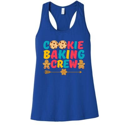 Christmas Cookie Baking Crew Vintage Gingerbread Family Xmas Gift Women's Racerback Tank