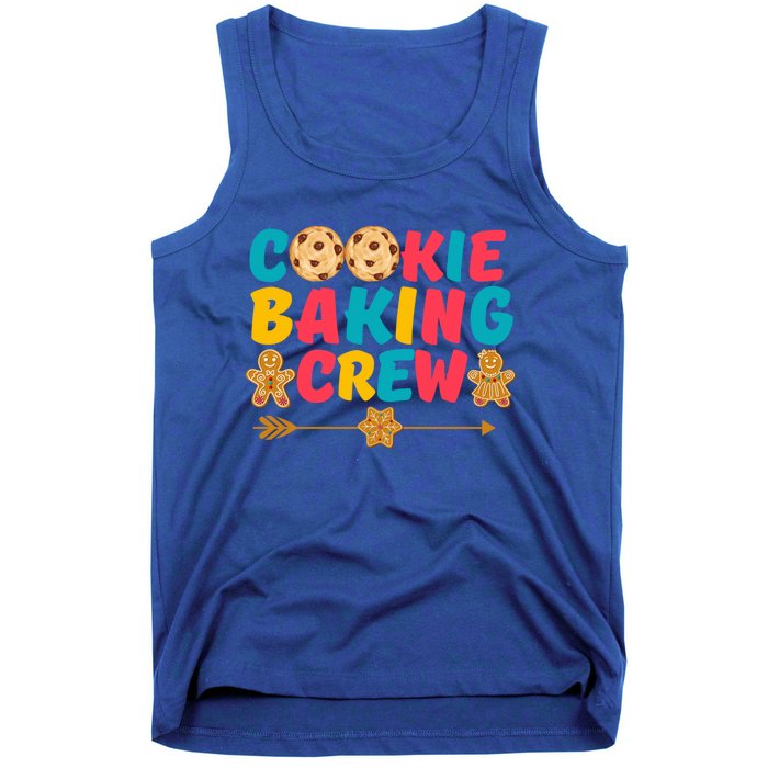 Christmas Cookie Baking Crew Vintage Gingerbread Family Xmas Gift Tank Top