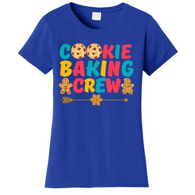 Christmas Cookie Baking Crew Vintage Gingerbread Family Xmas Gift Women's T-Shirt