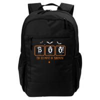 Cute Chemistry Boo The Element Of Surprise Chemist Halloween Daily Commute Backpack