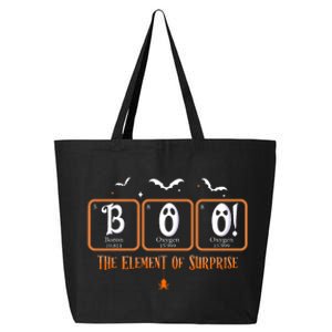 Cute Chemistry Boo The Element Of Surprise Chemist Halloween 25L Jumbo Tote