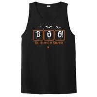 Cute Chemistry Boo The Element Of Surprise Chemist Halloween PosiCharge Competitor Tank