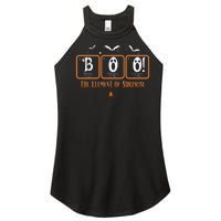 Cute Chemistry Boo The Element Of Surprise Chemist Halloween Women's Perfect Tri Rocker Tank