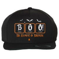 Cute Chemistry Boo The Element Of Surprise Chemist Halloween Wool Snapback Cap