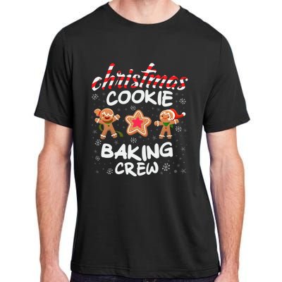 Christmas Cookie Baking Crew Xmas Cookie Exchange Gift Adult ChromaSoft Performance T-Shirt