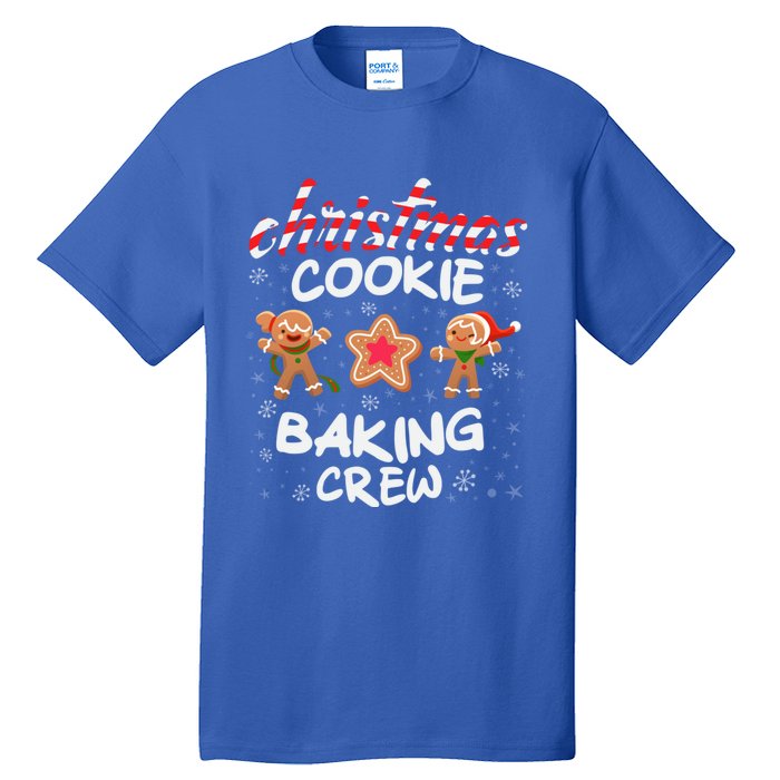 Christmas Cookie Baking Crew Xmas Cookie Exchange Gift Tall T-Shirt