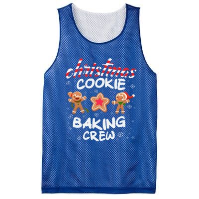 Christmas Cookie Baking Crew Xmas Cookie Exchange Gift Mesh Reversible Basketball Jersey Tank