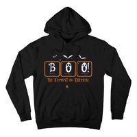 Cute Chemistry Boo The Element Of Surprise Chemist Halloween Hoodie