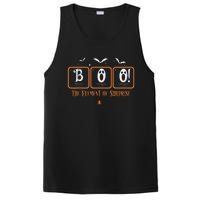 Cute Chemistry Boo The Element Of Surprise Chemist Halloween PosiCharge Competitor Tank