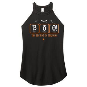 Cute Chemistry Boo The Element Of Surprise Chemist Halloween Women's Perfect Tri Rocker Tank