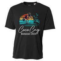 Coco Cay Bahamas 2024 Retro Summer Vacation Matching Group Cooling Performance Crew T-Shirt