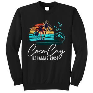 Coco Cay Bahamas 2024 Retro Summer Vacation Matching Group Sweatshirt