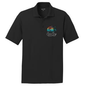 Coco Cay Bahamas 2024 Retro Summer Vacation Matching Group PosiCharge RacerMesh Polo