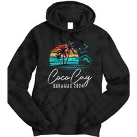 Coco Cay Bahamas 2024 Retro Summer Vacation Matching Group Tie Dye Hoodie