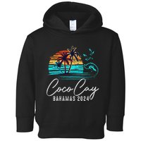 Coco Cay Bahamas 2024 Retro Summer Vacation Matching Group Toddler Hoodie