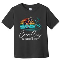 Coco Cay Bahamas 2024 Retro Summer Vacation Matching Group Toddler T-Shirt