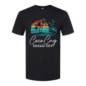 Coco Cay Bahamas 2024 Retro Summer Vacation Matching Group Softstyle CVC T-Shirt