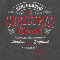 Christmas Carol Bah! Humbug! Holiday Design Tradition Vector Backpack
