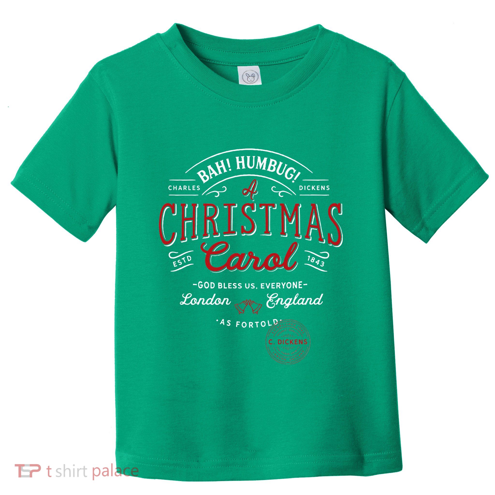 Christmas Carol Bah! Humbug! Holiday Design Tradition Toddler T-Shirt
