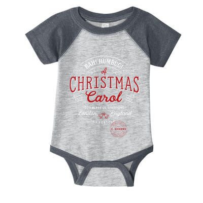 Christmas Carol Bah! Humbug! Holiday Design Tradition Infant Baby Jersey Bodysuit
