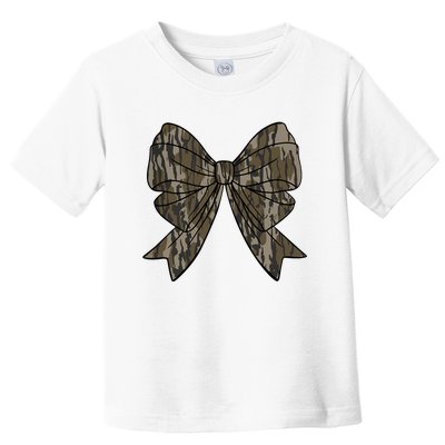 Camo Coquette Bow Duck Hunt Duck Hunting Women Toddler T-Shirt