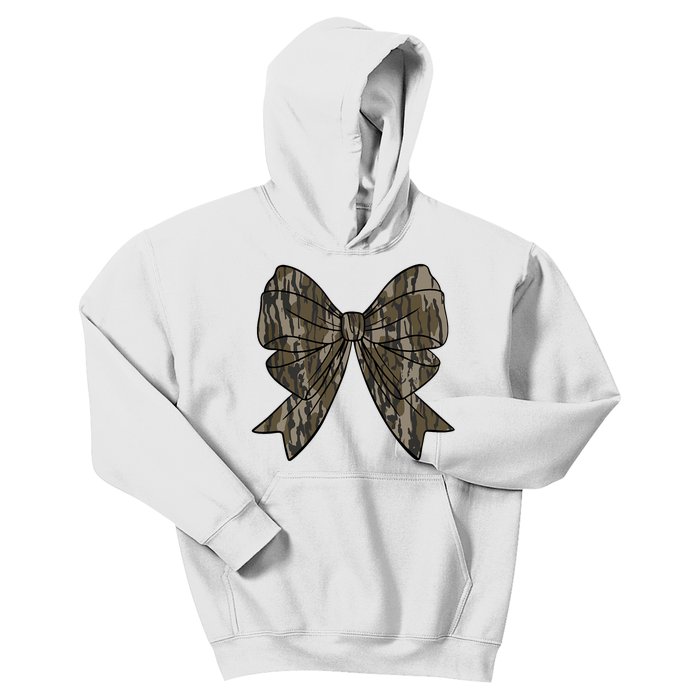 Camo Coquette Bow Duck Hunt Duck Hunting Women Kids Hoodie