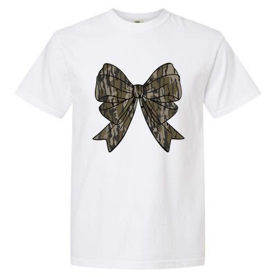 Camo Coquette Bow Duck Hunt Duck Hunting Women Garment-Dyed Heavyweight T-Shirt