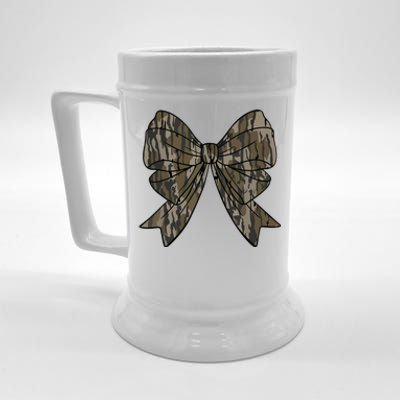 Camo Coquette Bow Duck Hunt Duck Hunting Women Beer Stein