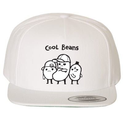 Chitownsmark Cool Beans Wool Snapback Cap