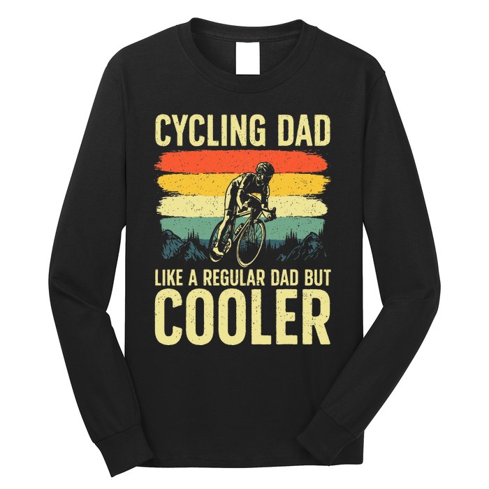 Cool Cycling Bicycling Bikers Bicycle Bike Rider Long Sleeve Shirt