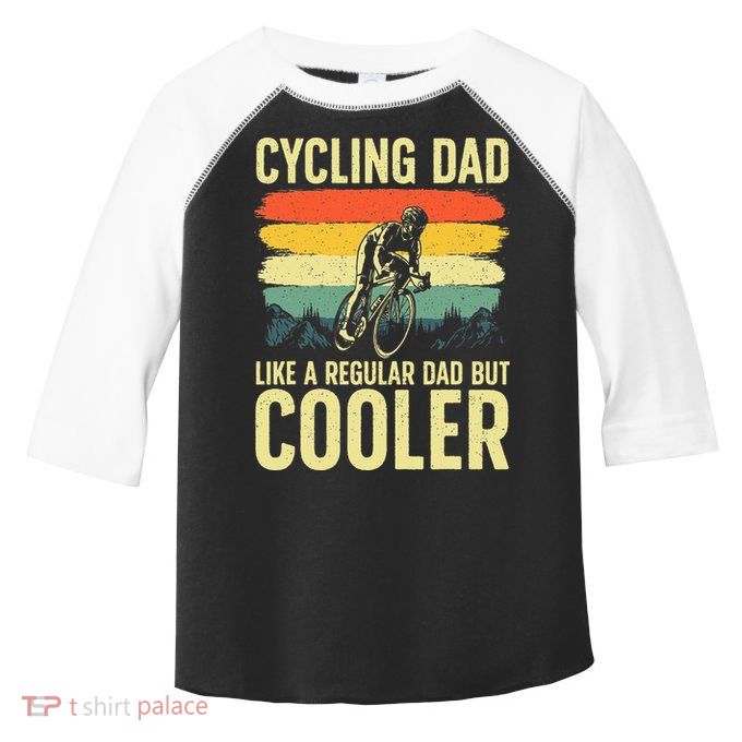 Cool Cycling Bicycling Bikers Bicycle Bike Rider Toddler Fine Jersey T-Shirt