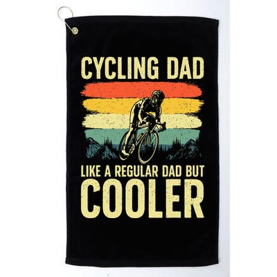 Cool Cycling Bicycling Bikers Bicycle Bike Rider Golf Towel