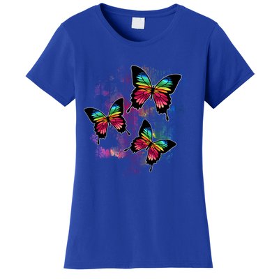 Colorful Cute Butterfly Gift Butterflies Gift Women's T-Shirt