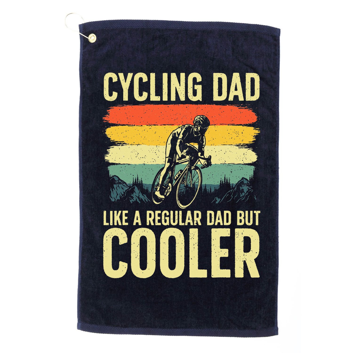 Cool Cycling  Bicycling Bikers Bicycle Bike Rider Golf Towel