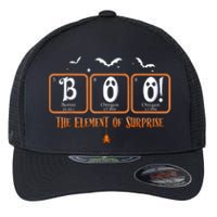 Cute Chemistry Boo The Element Of Surprise Chemist Halloween Flexfit Unipanel Trucker Cap