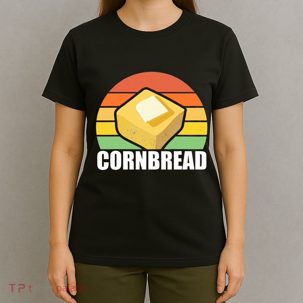 Cornbread Corn Bread Baking Thanksgiving Redneck South Usa T-Shirt