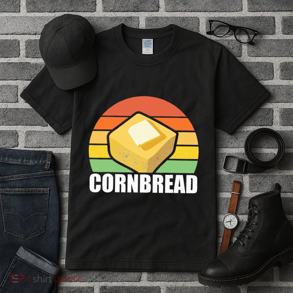 Cornbread Corn Bread Baking Thanksgiving Redneck South Usa Tall T-Shirt