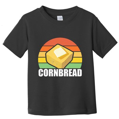 Cornbread Corn Bread Baking Thanksgiving Redneck South Usa Toddler T-Shirt