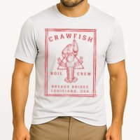 Crawfish Crew Breaux Bridge Retro Cajun Seafood Cooling Performance Crew T-Shirt