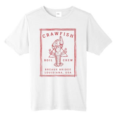 Crawfish Crew Breaux Bridge Retro Cajun Seafood Tall Fusion ChromaSoft Performance T-Shirt