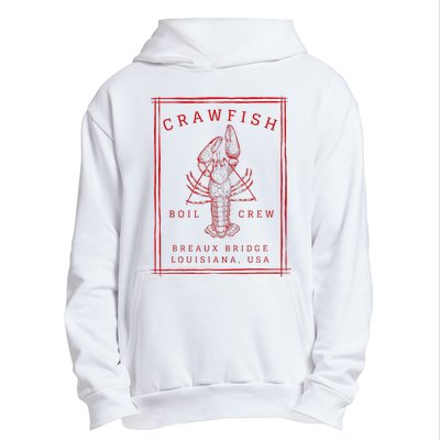 Crawfish Crew Breaux Bridge Retro Cajun Seafood Urban Pullover Hoodie