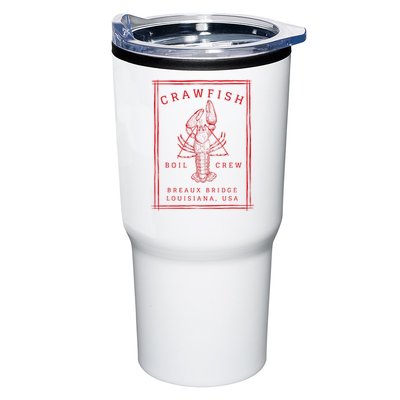 Crawfish Crew Breaux Bridge Retro Cajun Seafood Tumbler