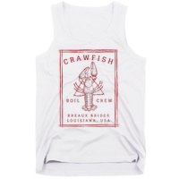 Crawfish Crew Breaux Bridge Retro Cajun Seafood Tank Top