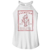 Crawfish Crew Breaux Bridge Retro Cajun Seafood Women's Perfect Tri Rocker Tank