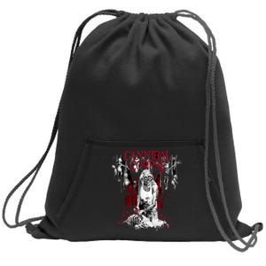 Cannibal Corpse Butcher Short Sweatshirt Cinch Pack Bag