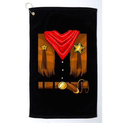 Cowboy Costume Boys Cowgirl Girls Halloween Toddler Platinum Collection Golf Towel