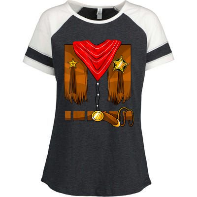 Cowboy Costume Boys Cowgirl Girls Halloween Toddler Enza Ladies Jersey Colorblock Tee