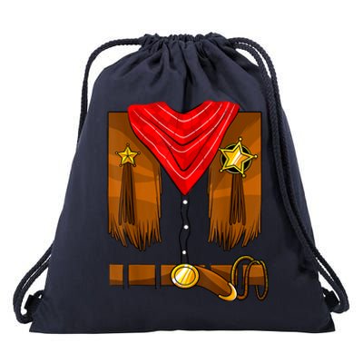 Cowboy Costume Boys Cowgirl Girls Halloween Toddler Drawstring Bag