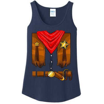 Cowboy Costume Boys Cowgirl Girls Halloween Toddler Ladies Essential Tank