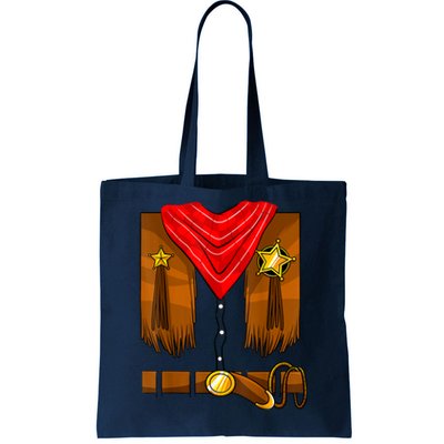 Cowboy Costume Boys Cowgirl Girls Halloween Toddler Tote Bag